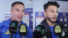 Suárez y Portilla analizan el cierre de año de la Selección