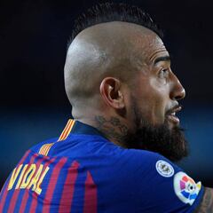 Ernesto Valverde puso en duda titularidad de Arturo Vidal