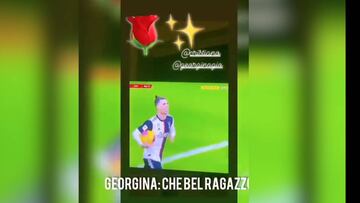 La broma de Georgina sobre Cristiano y Sarri que desató la polémica