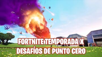 Fortnite Battle Royale: desaf&iacute;os de Punto Cero