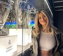 Los aficionados la toman con Karius después de que su novia posara con las Champions del Madrid