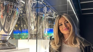 Los aficionados la toman con Karius después de que su novia posara con las Champions del Madrid