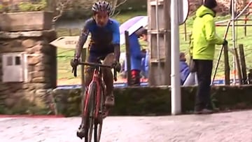 Aida Nuño, campeona de España de ciclocross.