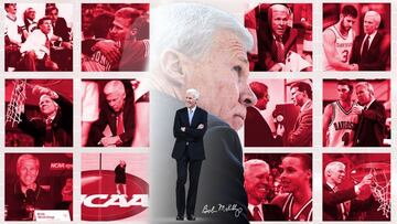 Curry pays tribute to retiring Davidson coach McKillop