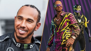 fortnite lewis hamilton