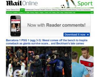 Portadas de la prensa extranjera