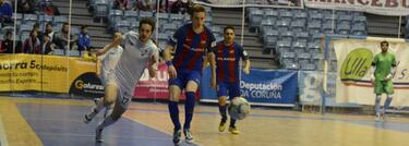 El Jaén da la sorpresa ante el Movistar: el Barça, líder