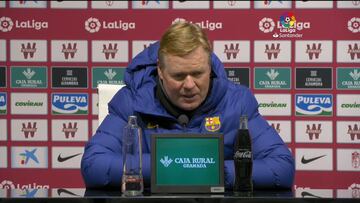 Rueda de prensa de Koeman