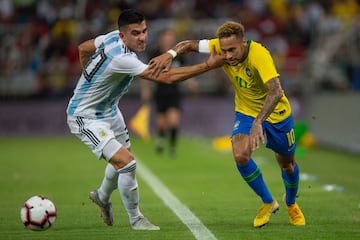 Clásico Sudamericano: Argentina-Brasil en imágenes