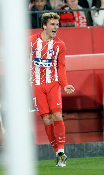 0-2. Griezmann celebr¨® el segundo gol.