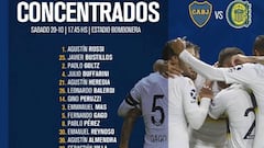 Barrios, Nández y Magallán se quedan fuera de la lista