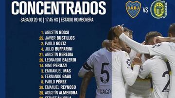 Guillermo Barrios Schelotto dar&aacute; descanso a varias de sus figuras ante Rosario Central con la mente puesta en el duelo ante Palmeiras por la Copa Libertadores.