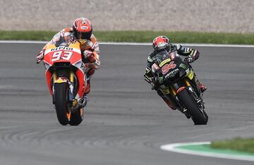 Marc Márquez y Jonas Folger