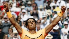 Nadal aiming for Vilas' record of 49 clay titles in Barcelona