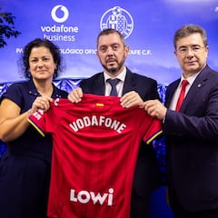 Vodafone, nuevo socio tecnológico estratégico del Getafe CF