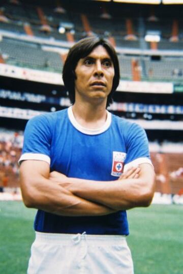 Debutó en la campaña 1967/68 con el América y para la 1971/72 llega al Cruz Azul, equipo donde logró coronarse campeón de goleo en la 1974/75.