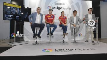 De izda. a dcha.: José Antonio Montero, Fernando Alarza, Anna Godoy y José Hidalgo.