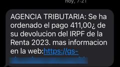 La alerta de la Guardia Civil con este SMS fraudulento para la Renta: “No piques”