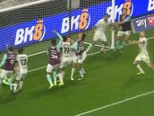 Vigouroux deslumbra a Inglaterra con esto: ¡puros reflejos!