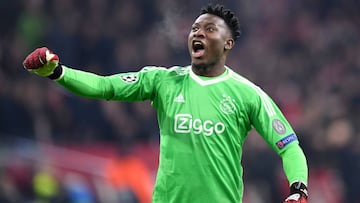 Onana, portero del Ajax: "De Ligt y De Jong me han preguntado por la vida en España"