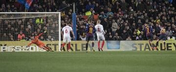 4-0. Sergi Roberto  marcó el cuarto gol.