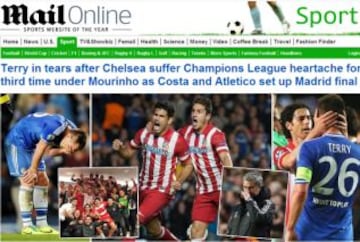 Portadas de la prensa extranjera