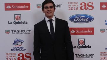 Photocall Gala Premios AS del Deporte 2016. Bruno Hortelano.