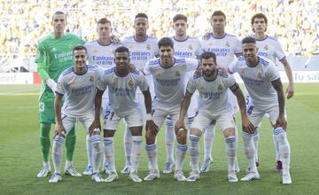 Equipo del Real Madrid.