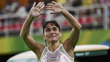 La gimnasta de 41 años que sorprende en los Juegos Olímpicos