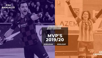 Los dos MVP de la OK Liga 2019 2020