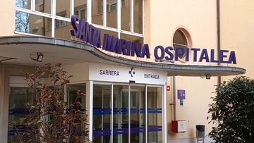 Imagen de la entrada del Hospital de Santa Marina (Bilbao)
EUROPA PRESS
28/01/2021