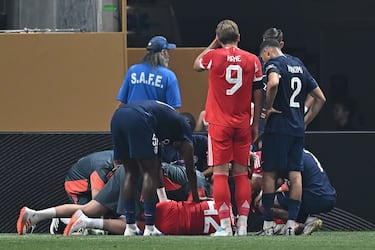 Secuencia lesión Musiala.