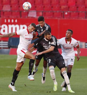 Sevilla-Real Madrid en imágenes