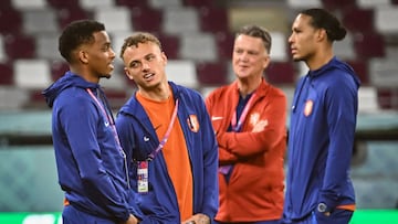 Timber, Noa Lang, Van Gaal y Van Dijk.