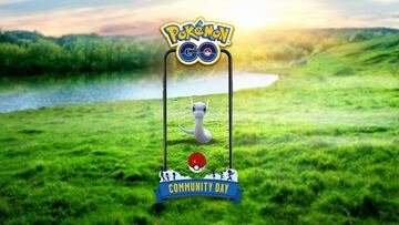 Arte oficial del Día de la Comunidad Clásico: Soñando con Dratini en Pokémon GO