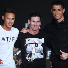 "Neymar no puede jugar en un equipo con Cristiano o Messi"