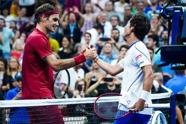 Fabulous Federer outclasses Nishioka at US Open