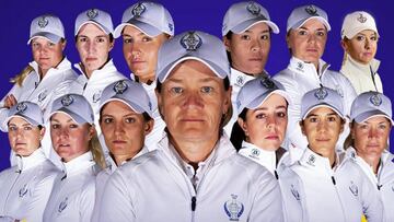 Equipo europeo para la Solheim Cup.