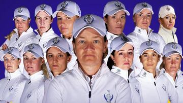 Equipo europeo para la Solheim Cup.