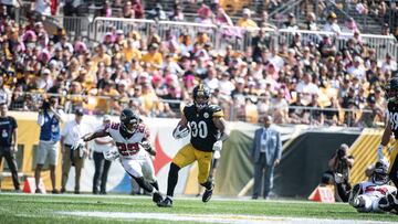 Con una gran actuaci&oacute;n de James Conner, Pittsburgh venci&oacute; a los Falcons y a&uacute;n tienen posibilidades de competir en el Norte de la AFC.