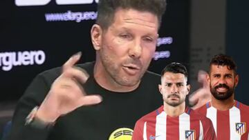 Simeone avisa a navegantes: la advertencia a Costa y Vitolo...