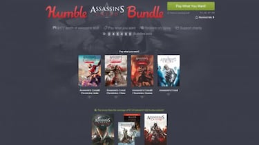 Ofertas: Assassin’s Creed se apodera del último Humble Bundle