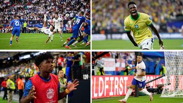 Jude Bellingham Inglaterra
Vinicius Junior Brasil
Endrick Brasil
Kylian Mbappe Francia