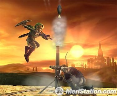 Solid Snake se deja ver en Smash Bros. Brawl