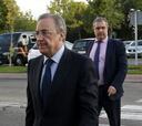La comida previa al derbi acabó mal: Florentino se fue enfadado