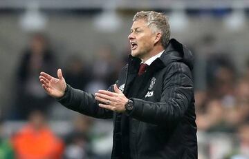 Tough times | Manchester United manager Ole Gunnar Solskjaer during game against Newcastle United.