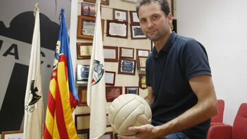 Fernando Giner, presidente de la Asociación de Futbolistas del Valencia.