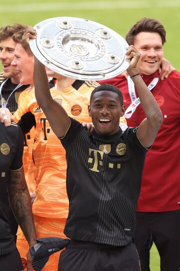 El 22 de mayo de 2021 David Alaba conseguía su último trofeo de la Bundesliga con el Bayern Munich 