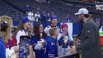 Josh Allen scores big by making young fan Talon’s day unforgettable!