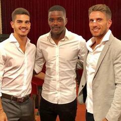 El fado une a tres portugueses rivales del Sevilla y del Betis